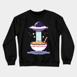 funny ramen noodles Crewneck Sweatshirt